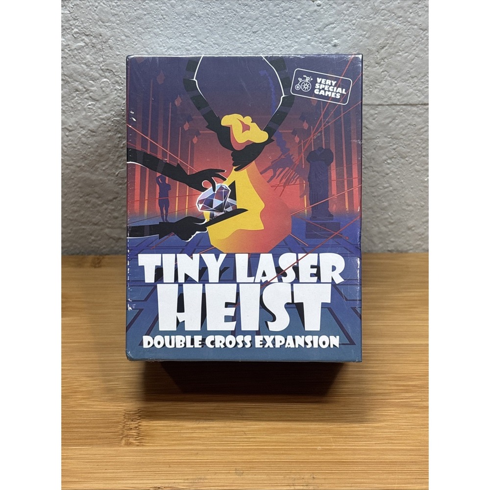 Tiny Laser Heist Double Cross Expansion - Card Game - Very Special Games - New